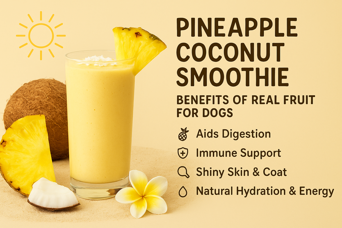 Pineapple Coconut Smoothie